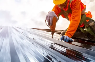 Travaux de zinguerie à École